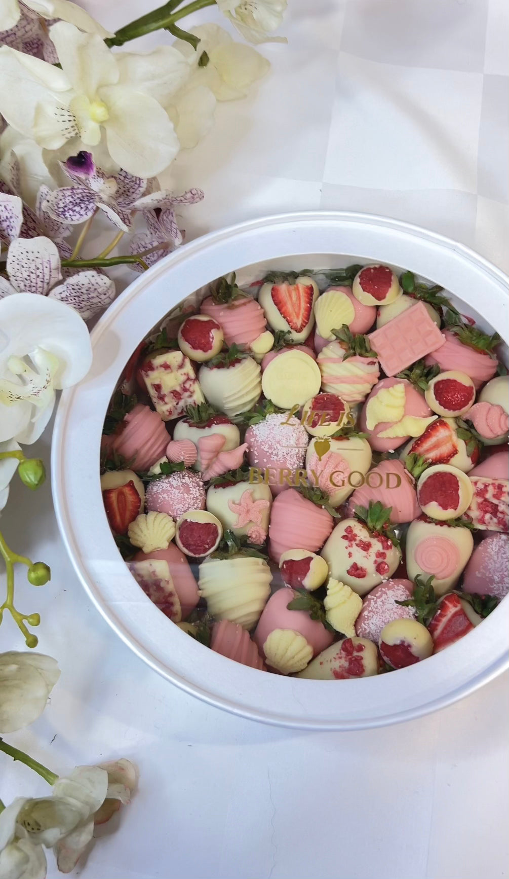 Mini Berry Sea Dreams – Circular Pequena (25 cm)